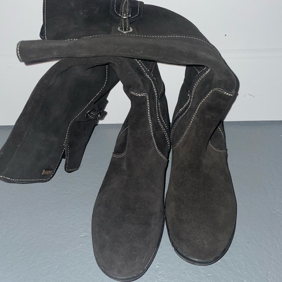 Knee high boots Geox suede boots winter spring autumn - Picture 2 of 7